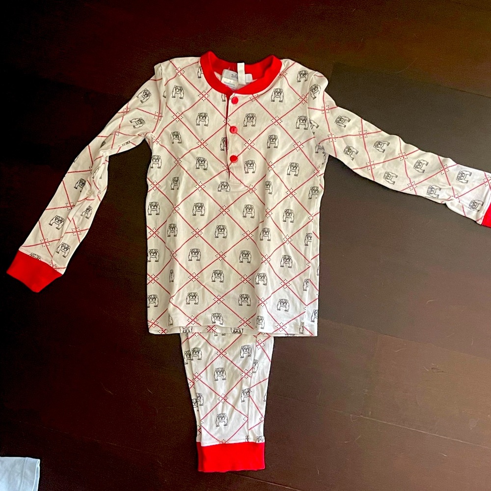 Ishtrex bulldog pajamas size 6 GUC